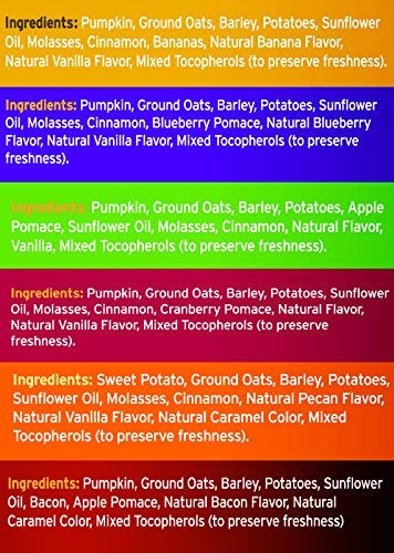 Fruitables Pumpkin Dog Treats, 7oz,Â  Crunch Variety 12-Pack