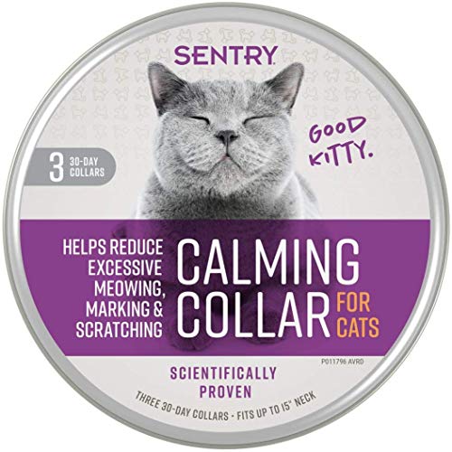 Sentry Calming Collar for Cats 3-Pack