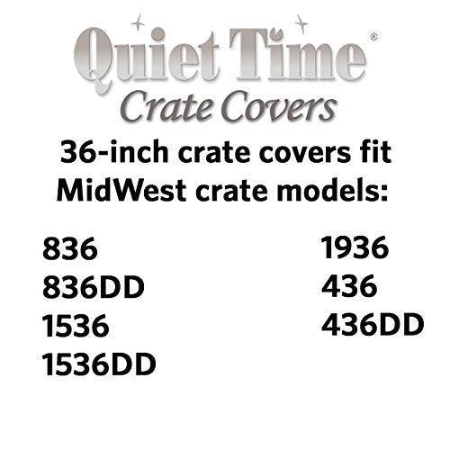 MidWest Dog Crate Cover, Privacy Dog Crate Cover Fits MidWest Dog Crates, Machine Wash & Dry