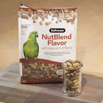 Zupreem Nut Blend Diet For Medium/Large Birds, 3.25-Pound