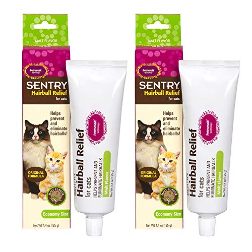 SENTRY Pet Care Malt Flavored Hairball Relief, 8.8-Ouce