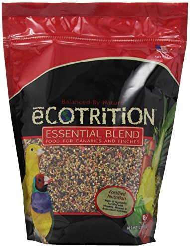 8 In 1 Pet Products Beob2112 Ecotrition Essential Blend Canary And Finch Diet, 2-Pound