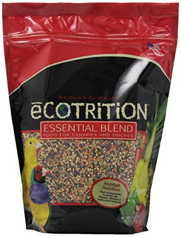 8 In 1 Pet Products Beob2112 Ecotrition Essential Blend Canary And Finch Diet, 2-Pound