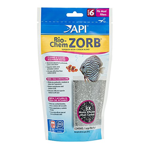 API ZORB, Variety of Aquarium Filtration Pouches, Fit Most Canister Filters on The Market, Clean and Clear Water, Remove toxins That can be Harmful to Fish and Lead to Cloudy Water