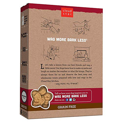 Cloud Star Wag More Oven Baked Grain Free Biscuits - 28 ounce Pumpkin