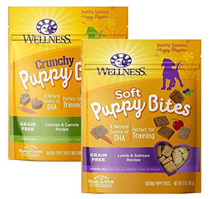 Wellness Puppy Bites Natural Grain Free Puppy Training Treats Â (Variety)