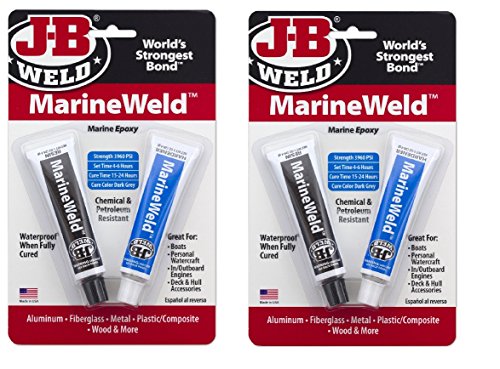 J-B Weld 8272 MarineWeld Marine Epoxy - 2 oz, 2 Sets