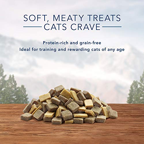 Blue Buffalo Wilderness Grain Free Soft-Moist Cat Treats, Chicken & Turkey 2-oz bag