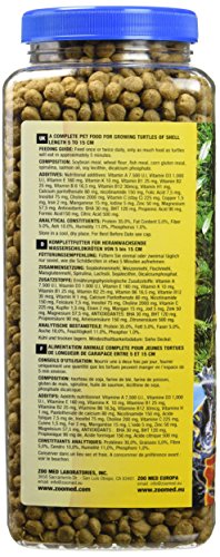 Zoo Med Natural Aquatic Turtle Food, Growth Formula, 13-Ounce