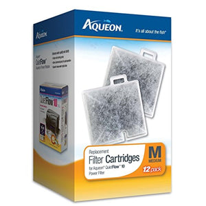 Aqueon Filter Cartridge Medium Size 24-pack