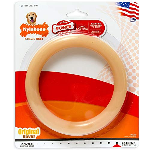 Nylabone Giant Original Flavored Ring Bone Dog Chew Toy