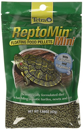 Tetra ReptoMin Mini Floating Pellets (1 Bag), 1.66 oz