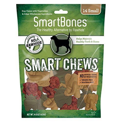 SmartBones Smart Chews Safari Chews for Dogs, Rawhide-Free