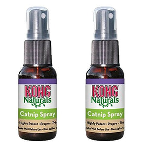 KONG Naturals Catnip Spray for Cats, 2-Fluid Ounces