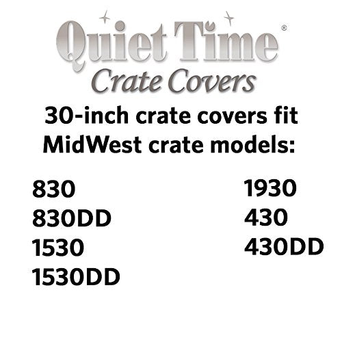 MidWest Dog Crate Cover, Privacy Dog Crate Cover Fits MidWest Dog Crates, Machine Wash & Dry