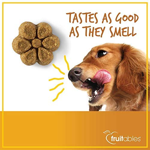 Fruitables Crunchy Dog Treats 3 Flavor Variety Pack of 3