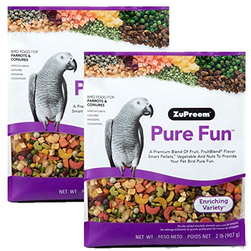 ZuPreem Pure Fun Bird Food for Parrots and Conures