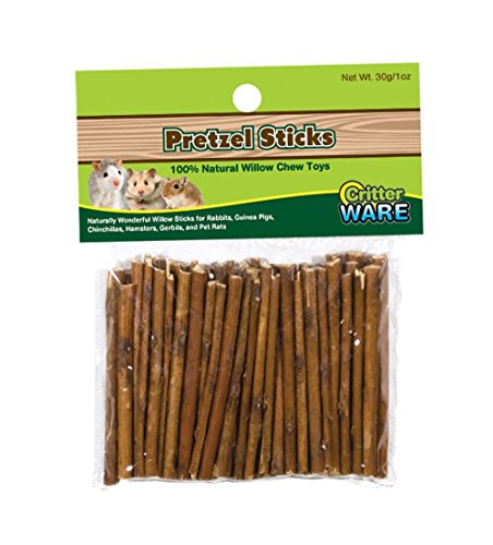Ware Manufacturing Ware Willow Critters Pretzel Sticks Small Pet Chew, 2 pack of 1 oz