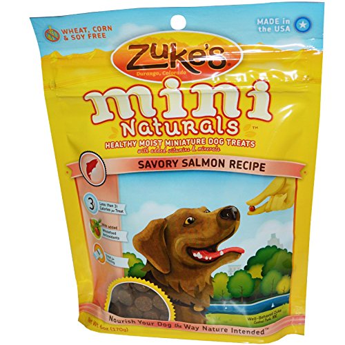 Zuke's Treats, Mini Naturals, Salmon, 6 oz