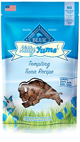 Blue Buffalo Cat Treats, 2 oz, Kitty YumsTunaÂ 