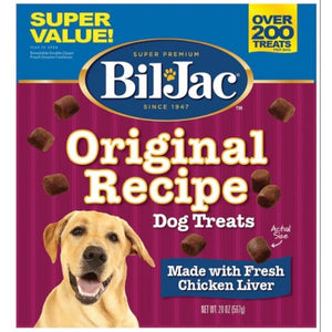 (6 Pack) Bil Jac Liver Dog Treats, 20 Ounces Each