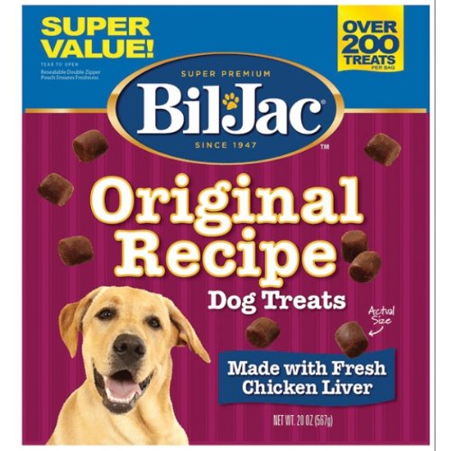 (6 Pack) Bil Jac Liver Dog Treats, 20 Ounces Each