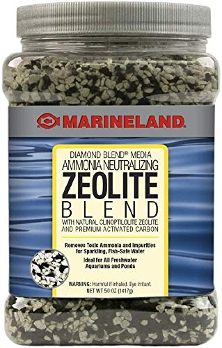 MarineLand PA0392 Diamond Blend Activated Carbon/Ammonia Neutralizing Crystals, 50-Ounce, 1417-Gram