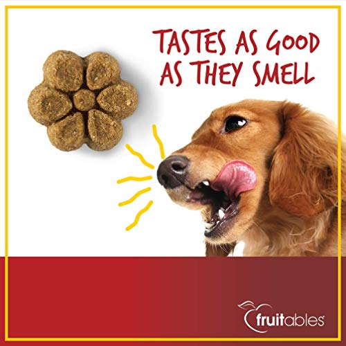 Fruitables Baked Dog Treats Pumpkin & Cranberry Flavor (2 Pack) 7 oz Each