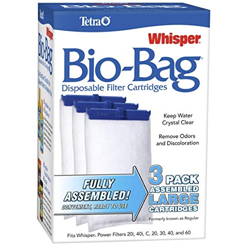 Tetra Whisper Assembled Bio-bag Filter Cartridges, Large, 6-Count