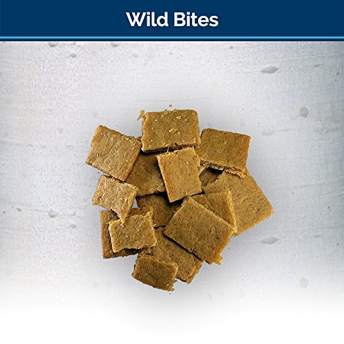BLUE Wilderness Trail Treats Grain-Free Wild Bites Chicken Recipe Dog Treats 4-oz, Chicken Recipe / 2 Pack