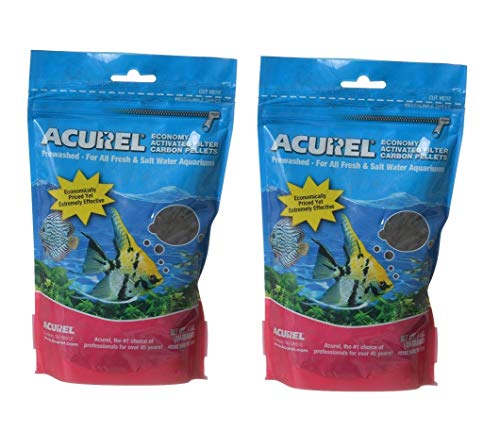 Acurel LLC Economy Activated Filter Carbon Pellets, 6-Pounds (2 Packages, 3 Pounds each)