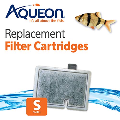 Aqueon QuietFlow Filter Cartridge, Small, 6-Pack