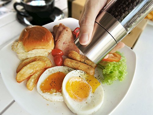 Iron Gadget Salt and Pepper Adjustable Stainless Steel Grinder