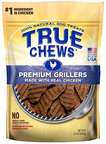 True Chews Premium Grillers Made with Real Chicken, 12 oz - 2 Pack