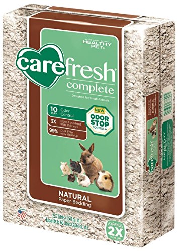 Carefresh Complete Pet Bedding, 60 L, Natural (2 Pack)