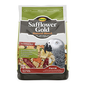 Higgins Safflower Gold Natural Food Mix for Parrots