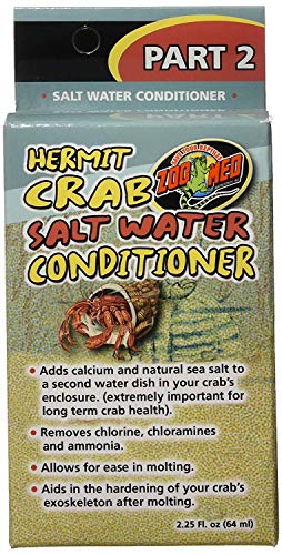 Zoo Med Hermit Crab Salt Water Conditioner