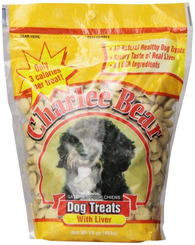 Charlee Bear Dog Treat, 16-Ounce, Liver