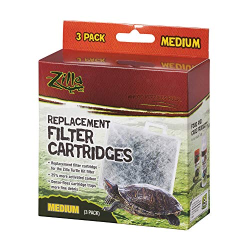 Zilla-Replacement Filter Carridges Medium-3 Pack 09830