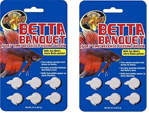 Zoo Med Betta Banquet Blocks 6 Card (Set Of 2)