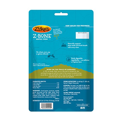 Zuke'S Z-Bone Dental Chew Dog Treats