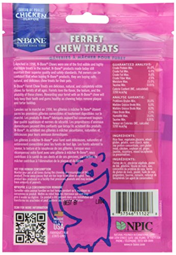 N-Bone Ferret Chew Treats 1.87 Oz/53 G