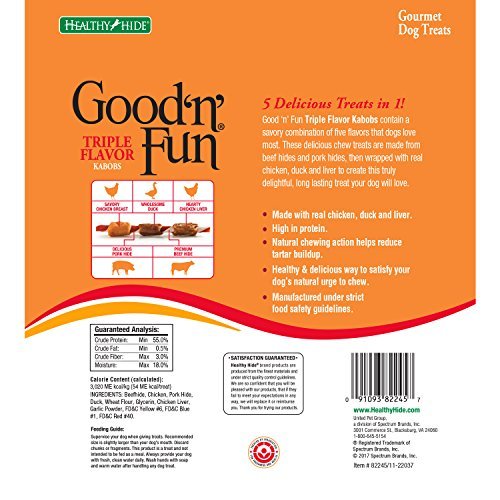 Good'n'Fun Triple Flavor Kabobs,12 oz