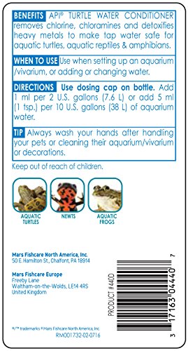API Turtle Water Conditioner 8 oz Bottle
