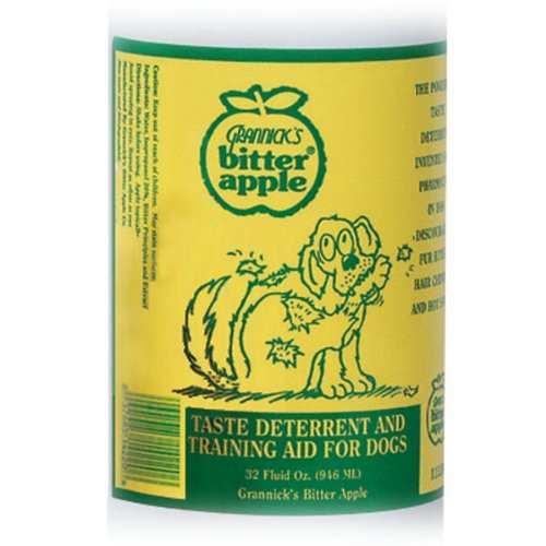 Grannicks Bitter Apple Dog Chew Deterrent, 32-Ounce (2 Pack)