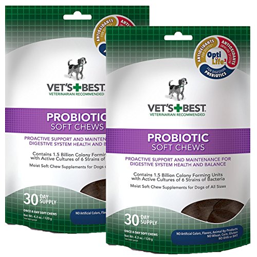 Vet's Best Probiotic Soft Chews 60ct, 8.4 Oz