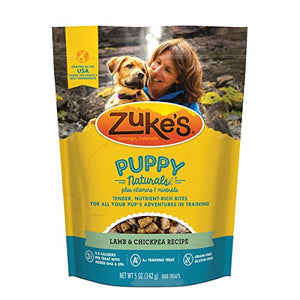 Zuke'S Puppy Naturals Lamb & Chickpea Recipe Puppy Treats - 5 Oz. Pouch