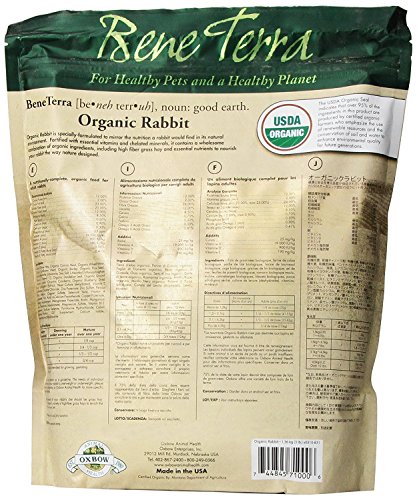Oxbow Bene Terra Organic Rabbit Food, 6 lb