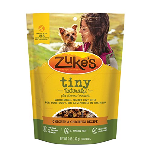 Zuke'S Tiny Naturals Chicken & Chickpea Recipe Dog Treats - 5 Oz. Pouch