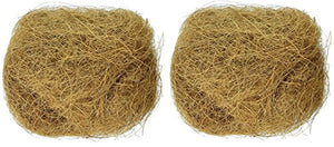 Prevue Pet Products BPV105 Sterilized Natural Coconut Fiber for Bird Nest (2 Pack)